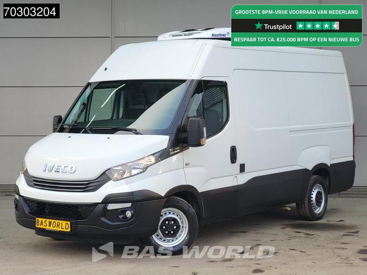 Iveco Daily 35S16 Automaat Koelwagen Kerstner 230v Stekker L, Auto's, Bestelwagens en Lichte vracht, Bedrijf, Te koop, Airconditioning