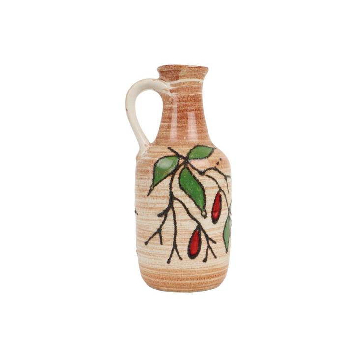 Kleine Vintage West Germany Vaas Bay Keramiek 71-20, Huis en Inrichting, Woonaccessoires | Vazen, Zo goed als nieuw, Overige kleuren