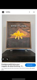 Breitling Vintage origineel bord, Ophalen of Verzenden