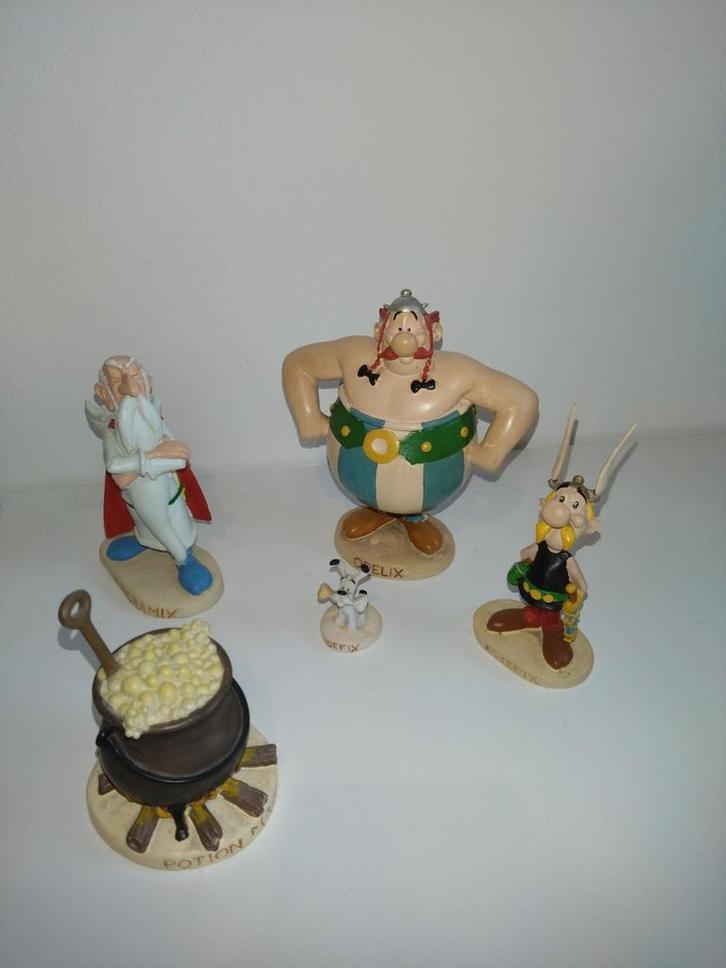 Asterix en Obelix (Plastoy), Verzamelen, Stripfiguren, Gebruikt, Asterix en Obelix, Ophalen