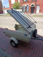 Kleine aanhangwagen, Ophalen, Gebruikt