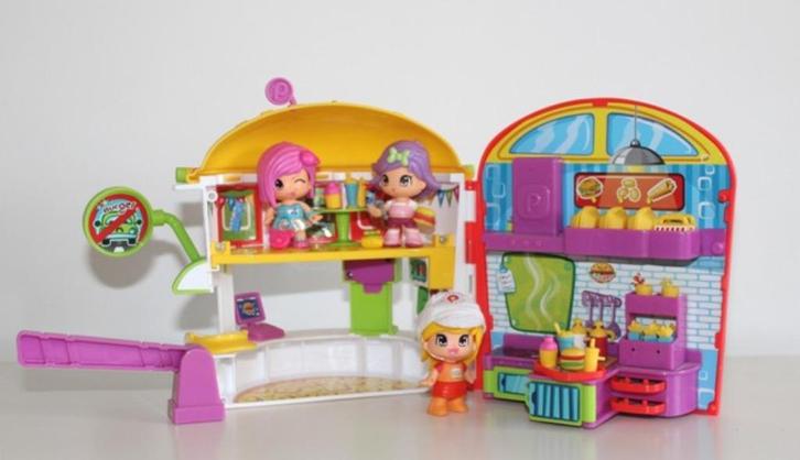 Pinypon Burger Cafe, Enfants & Bébés, Jouets | Poupées, Comme neuf, Autres types, Enlèvement ou Envoi