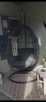 Hangstoel grijs kussen Dreamland, Ophalen