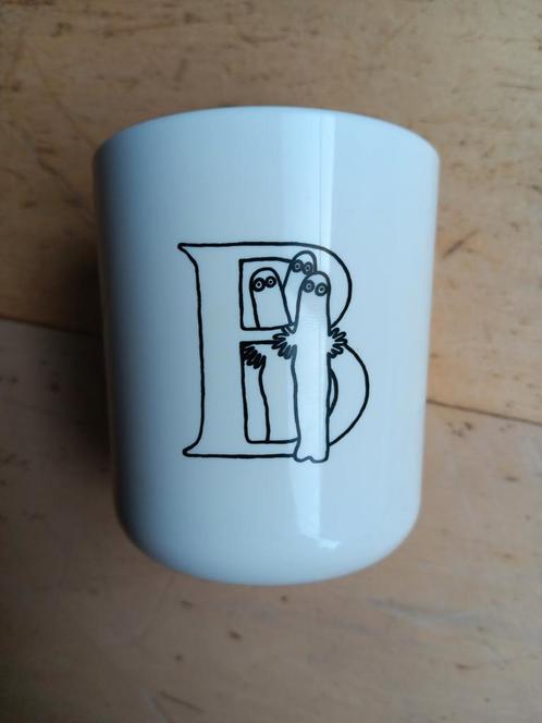 ZGAN Rig Tig Moomin beker alfabet B, Huis en Inrichting, Keuken | Servies, Zo goed als nieuw, Boerenbont, Aardewerk, Ophalen of Verzenden