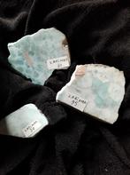 prachtige stukken echte larimar, Verzamelen, Mineralen en Fossielen, Ophalen, Mineraal