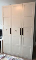 Armoire garde-robe IKEA Pax blanc, Comme neuf, 100 à 150 cm, Enlèvement, 200 cm ou plus