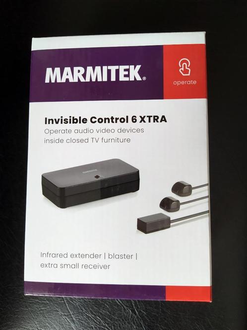 Prolongateur infrarouge Marmitek Invisible Control 6 XTRA, TV, Hi-fi & Vidéo, Télécommandes, Neuf, Originale, Lecteur média, TV