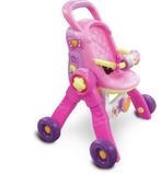 Poussette 3 en  1 interactive, Kinderen en Baby's, Speelgoed | Poppen, Ophalen, Zo goed als nieuw