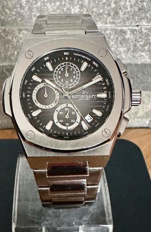 ROTORCRAFT ARCANE SPORT CHRONO MET 400€ KORTING! NIEUW, Handtassen en Accessoires, Sporthorloges, Nieuw, Ophalen of Verzenden