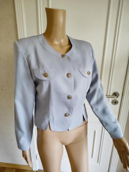 Kortere feestelijke vintage blazer, Kleding | Dames, Jasjes, Kostuums en Pakken, Maat 36 (S), Verzenden