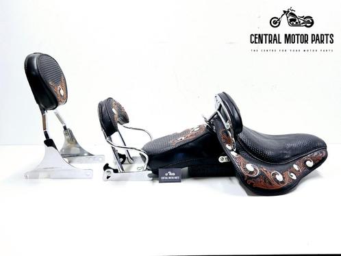 Compleet Heritage Springer zadel set, Motoren, Onderdelen | Harley-Davidson, Gebruikt, Ophalen of Verzenden