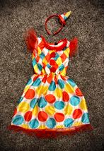 Clown kostuum verkleden carnaval, Kleding | Dames, Carnavalskleding en Feestkleding, Zo goed als nieuw, Maat 46/48 (XL) of groter