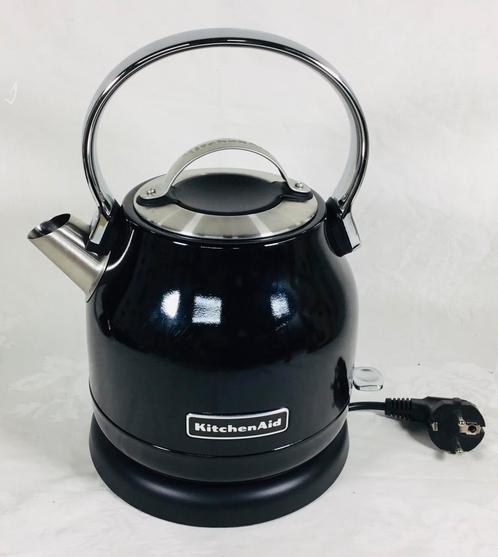 Bouilloire électrique KitchenAid + base 1,25 L, Electroménager, Bouilloires, Comme neuf, 1 à 2 litres, Sans fil, Enlèvement ou Envoi