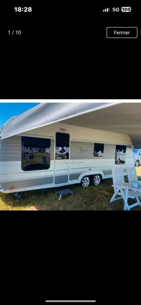 Tabbert 620 Bellini 2016, Caravans en Kamperen, Caravans, Particulier, tot en met 6, 1000 - 1250 kg, Standaardzit, Tabbert, Lengtebed