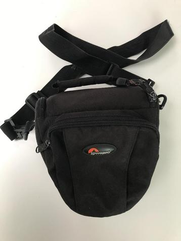 Lowepro toploader camera + zoomlens fototas beschikbaar voor biedingen
