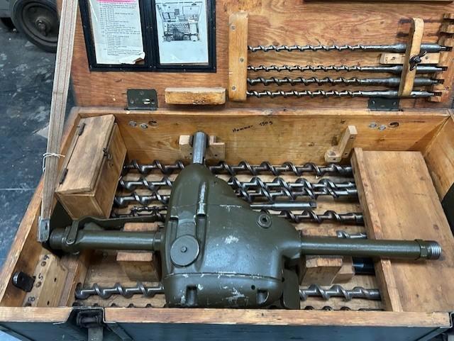 boorhamer onderwater antiek militair, Bricolage & Construction, Outillage | Foreuses, Utilisé, Marteau perforateur et/ou Marteau piqueur