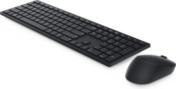 Dell Pro Wireless keyboard and mouse KM5221W QWERTY US, Computers en Software, Toetsenborden, Nieuw, Qwerty, Draadloos, Toetsenbord en muis-set