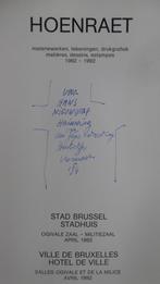 Luc Hoenraet - Signé - Hôtel de Ville de Bruxelles - 1992, Comme neuf, Enlèvement ou Envoi, Peinture et dessin