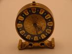 Swiza tafelwekker Swiss Made vintage mechanisch, Ophalen of Verzenden, Staal, Overige merken, 1960 of later
