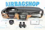 Airbag set Dashboard zwart/cognac HUD stiksels BMW X5 F15, Utilisé, Enlèvement ou Envoi