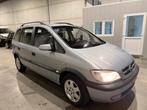 Opel Zafira Benzine 7-zit Airco Lez ok, Auto's, Stof, Blauw, 7 zetels, Bedrijf