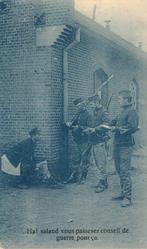 CPA thème militaire oblitérée à Beverloo en 1913, Collections, Affranchie, Autres thèmes, Enlèvement ou Envoi, Avant 1920