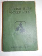 British isles pocket atlas 1943, Boeken, Atlassen en Landkaarten, Gelezen, Verenigd Koninkrijk, Ophalen of Verzenden, Landkaart