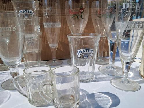 Bierglazen, Verzamelen, Glas en Drinkglazen, Zo goed als nieuw, Ophalen of Verzenden
