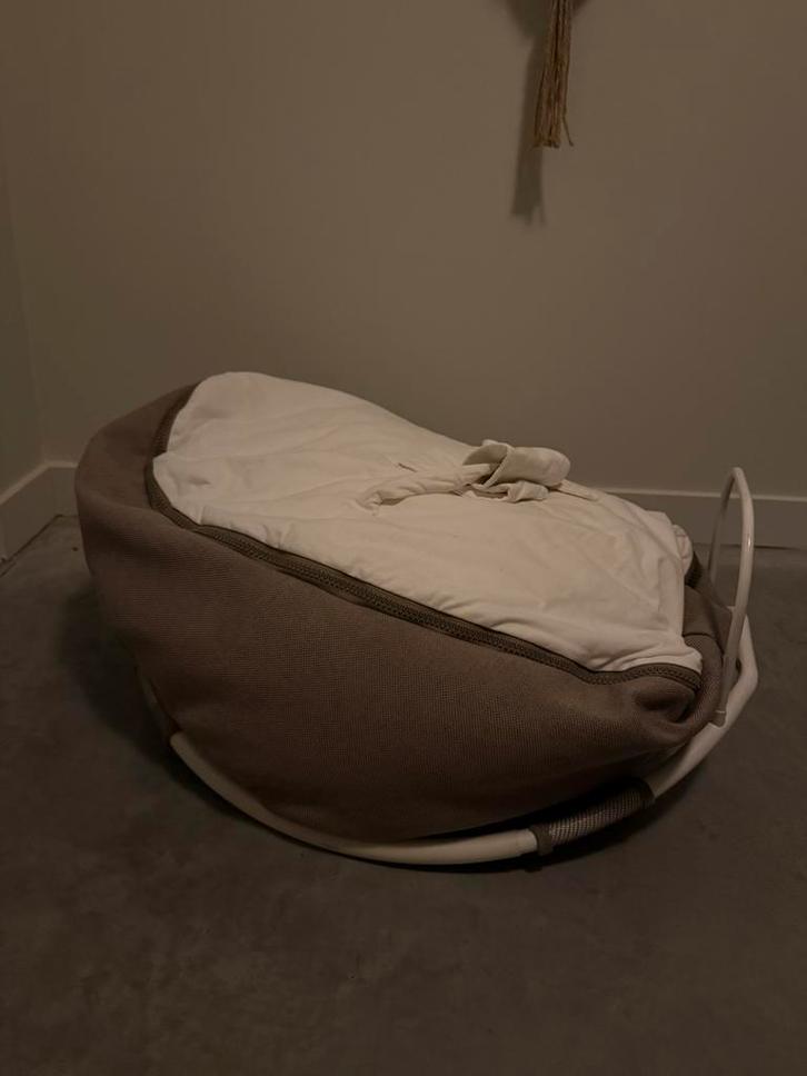 Zitzak / Wipper Babymoov grijs, Enfants & Bébés, Relax bébé, Comme neuf, Siège de balançoire, Autres marques, Avec ceinture(s)