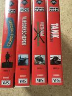 4 VHS "The war file", Cd's en Dvd's, Documentaire, Ophalen of Verzenden, Zo goed als nieuw, Vanaf 16 jaar