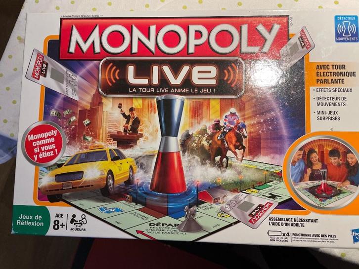 Monopoly Live, Hobby en Vrije tijd, Gezelschapsspellen | Bordspellen, Zo goed als nieuw, Drie of vier spelers, Ophalen