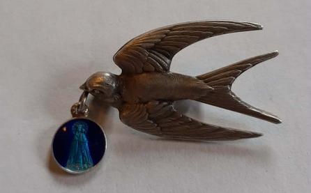 broche religieuse (04), Antiquités & Art, Antiquités | Objets religieux, Enlèvement ou Envoi