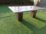 SALONTAFEL GRANIET 120 X 60 X 40H (3CM DIK), Huis en Inrichting, Tafels | Salontafels, Ophalen, Overige materialen, 100 tot 150 cm