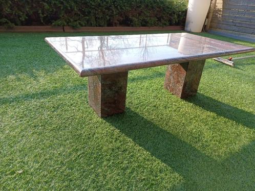 SALONTAFEL GRANIET 120 X 60 X 40H (3CM DIK), Huis en Inrichting, Tafels | Salontafels, Zo goed als nieuw, Minder dan 50 cm, 50 tot 100 cm