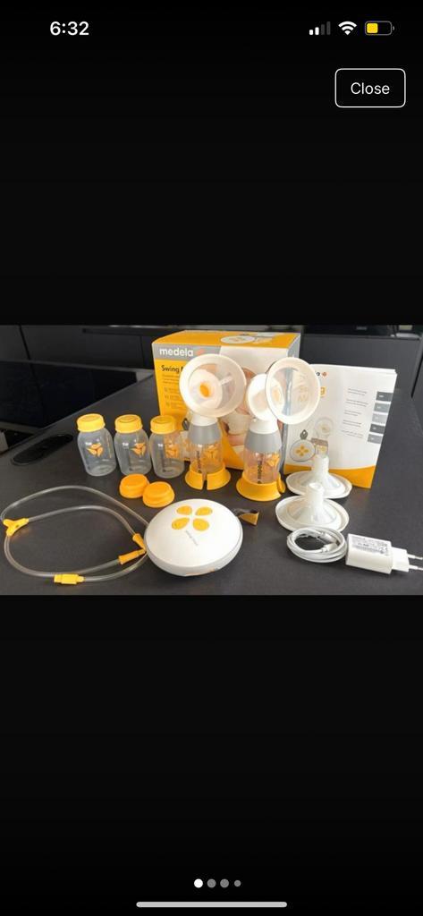 Medela Swing Maxi Double Electric Breast Pump, Kinderen en Baby's, Babyvoeding en Toebehoren, Zo goed als nieuw, Ophalen