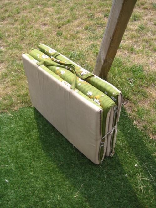 Ligkussen handvat - strandkussen - tuinkussen - strandmat, Tuin en Terras, Ligbedden, Gebruikt, Ophalen of Verzenden