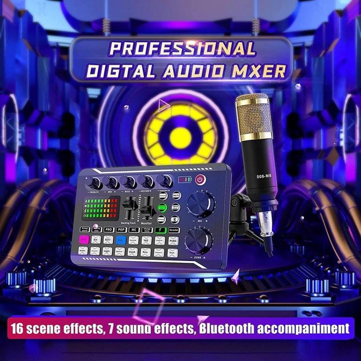 Micro sound effect F998 met micro BM-800 kit, Muziek en Instrumenten, Effecten, Nieuw, Multi-effect, Ophalen of Verzenden