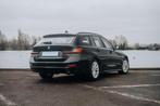 BMW 318dA Touring 2020 AUTOMAAT Camera|Leder, Autos, BMW, 5 places, Carnet d'entretien, Cuir, Noir