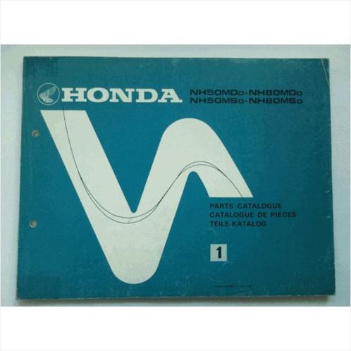 Honda NH50MD NH50MS NH80MD NH80MS Onderdelenboek 1982 #1 Eng, Livres, Autos | Livres, Utilisé, Honda, Enlèvement ou Envoi