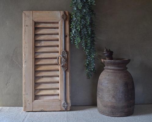 Oud Egyptisch louvreluikje luikje, Huis en Inrichting, Woonaccessoires | Overige, Ophalen of Verzenden