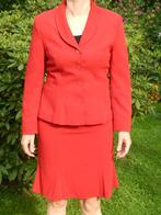 ensemble jupe-veste T36-38, Rouge, Taille 36 (S), Comme neuf, Enlèvement