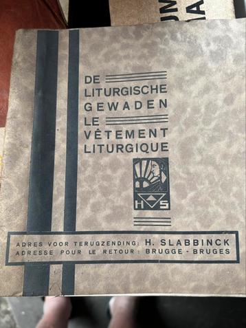 Heel oude cataloog van Slabbinck Brugge beschikbaar voor biedingen