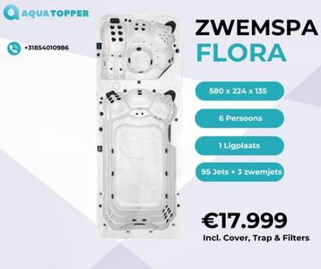 Aqualife ZwemSpa - Flora 580x224cm 7 pers. (Balboa)