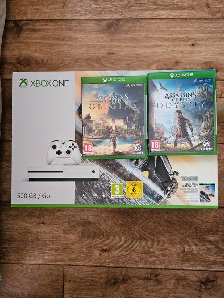 Xbox One S avec 1 manette et 2 jeux, Games en Spelcomputers, Spelcomputers | Xbox One, Xbox One, Met 1 controller, Ophalen