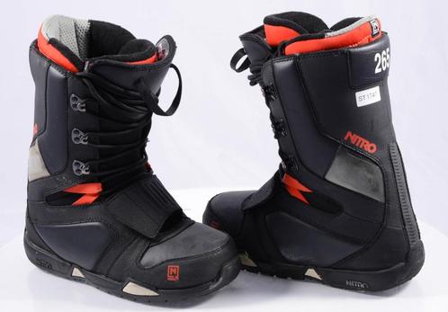 Bottes de snowboard NITRO, noir/rouge 41 ; 45,5 ; 26,5 ; 30 , Sports & Fitness, Snowboard, Utilisé, Chaussures, Envoi