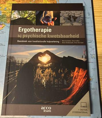 Boek ergotherapie- Ergotherapie bij psychische kwetsbaarheid beschikbaar voor biedingen