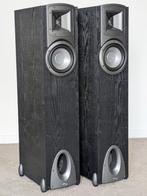 Klipsch Synergy F-1, hoog rendement, Tractrix hoorn tweeter, Audio, Tv en Foto, Luidsprekerboxen, Gebruikt, 60 tot 120 watt, Front, Rear of Stereo speakers