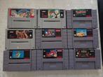 Lot de 9 jeux super nintendo, Games en Spelcomputers, Games | Nintendo Super NES, Ophalen of Verzenden, Gebruikt