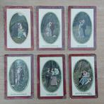 6 antieke postkaarten - 1910 - Franstalig, Affranchie, Enlèvement ou Envoi, Avant 1920