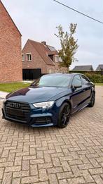 Audi A3 2.0 tfsi Quattro  / S-line / Automaat / pano dak, Auto's, Automaat, Zwart, 4 cilinders, Blauw